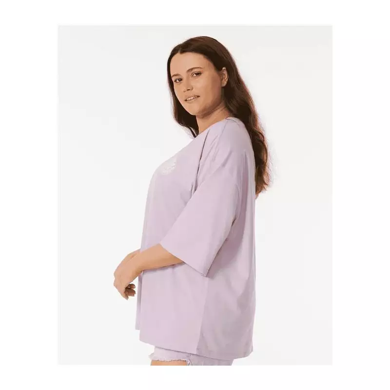 Teeshirt femme RIPCURL Icons Of Surf Heritage Tee 2 Lilac