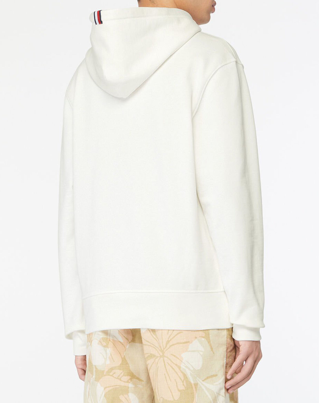 Tommy Hilfiger Sweat à capuche Icon Roundall Graphic blanc
