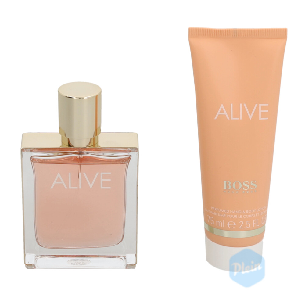 Hugo Boss Alive Geschenkset Eau de Parfum Spray 50 ml + Body Lotion 75 ml1 set