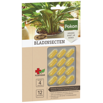 Pokon Bio kuur voor weerbare en gezonde kamerplanten capsules 12 stuks