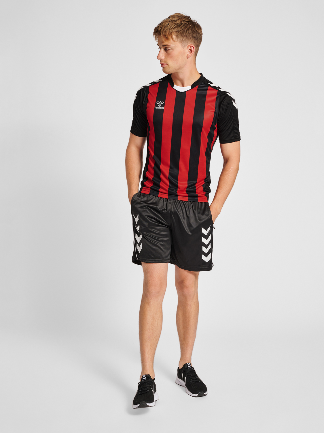 hmlCORE XK STRIPED JERSEY S/S
