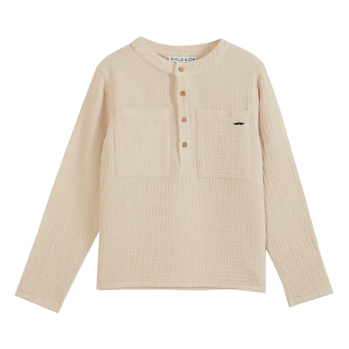 Emile et Ida Kurta Gaze de Coton | Ecru