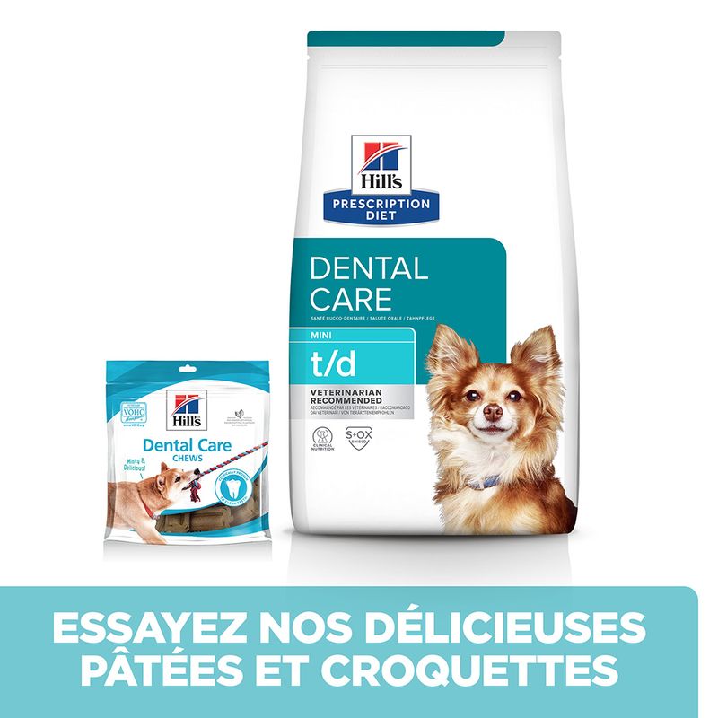 Hill's Prescription Diet t/d Dental Care Mini poulet