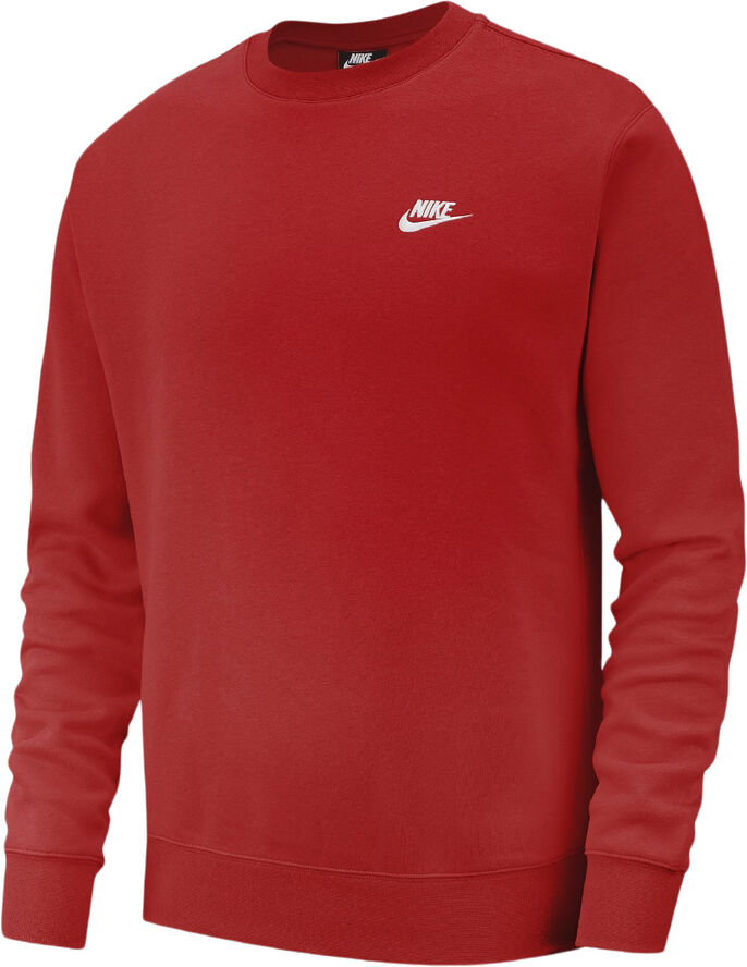Nike club crewneck Red
