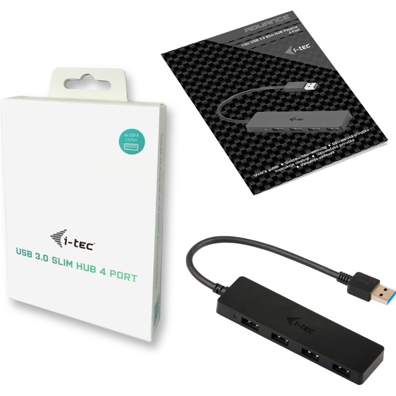 i-tec Advance USB 3.0 Slim Passive HUB 4 Port