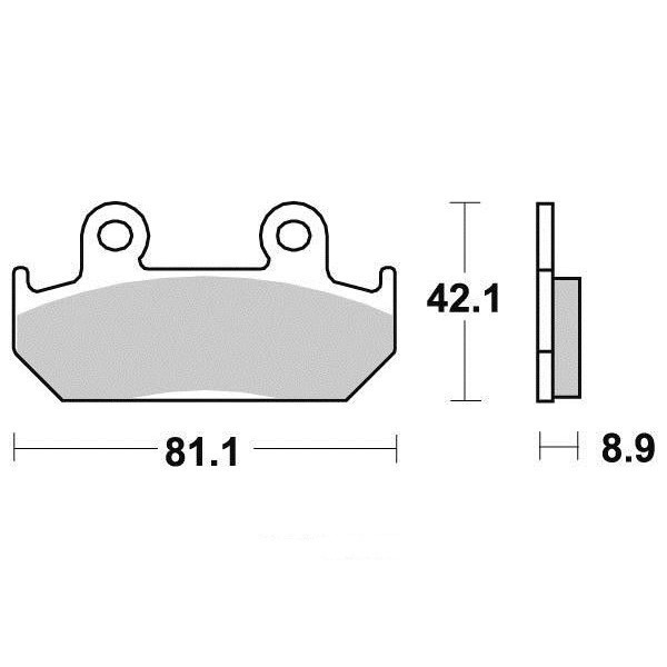 Sifam - Plaquettes de frein S1051N