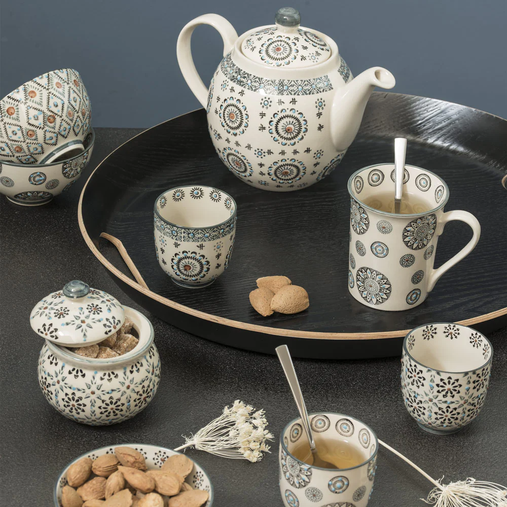 Coffret de 4 mugs Nelson 30 cl Table passion
