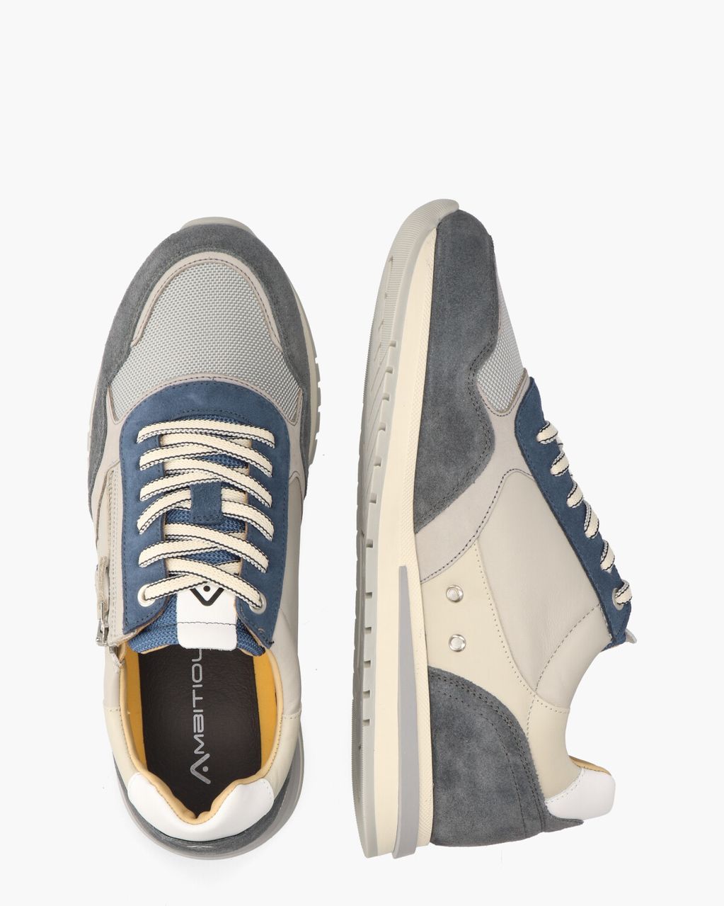 Ambitious 13719T Blauw/Grijs Herensneakers