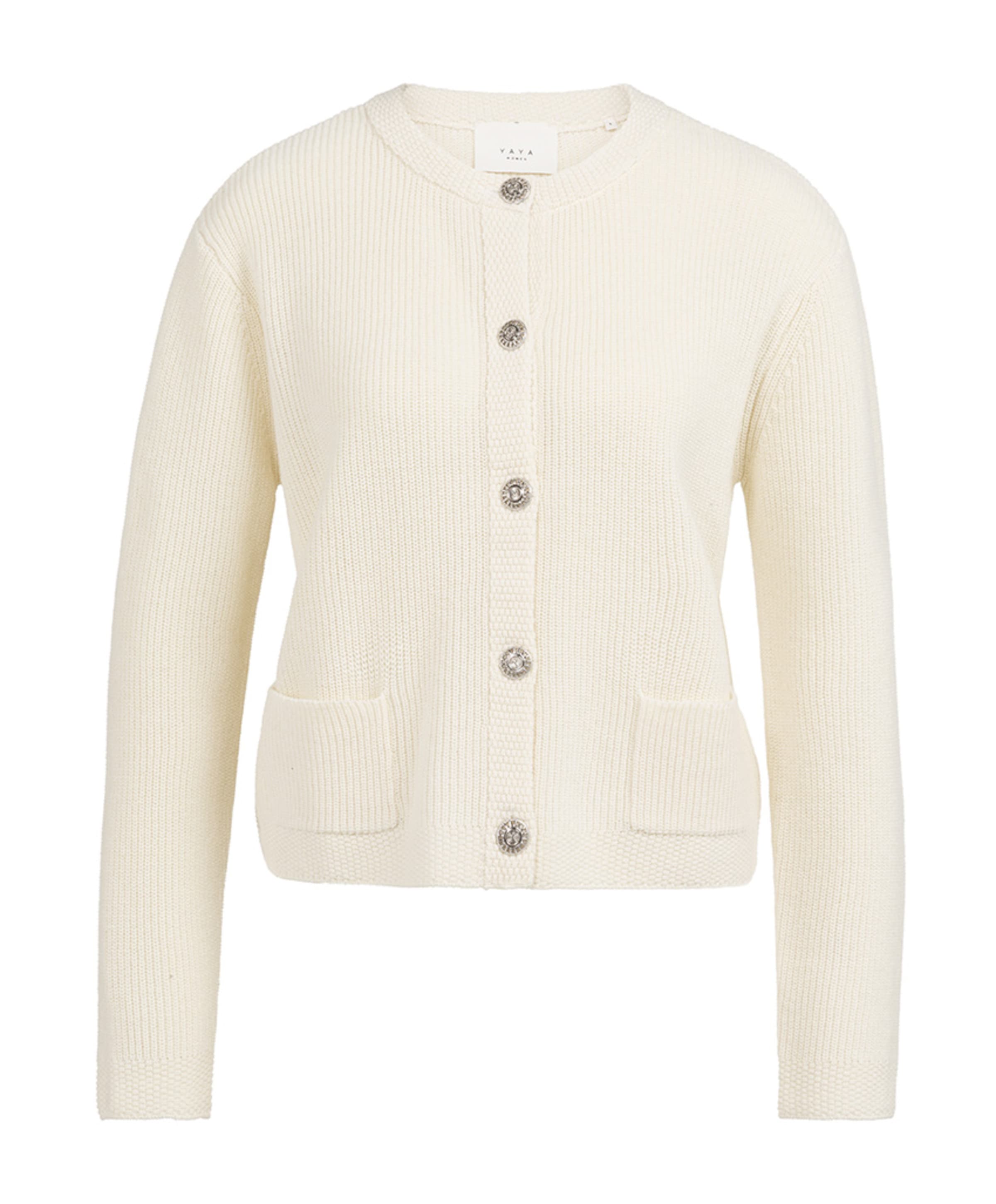 YAYA Dames vest ecru