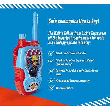 Brandmand Sam Walkie Talkie 2 stk