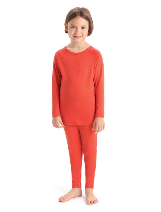 Kids 200 Oasis LS Crewe uldundertrøje