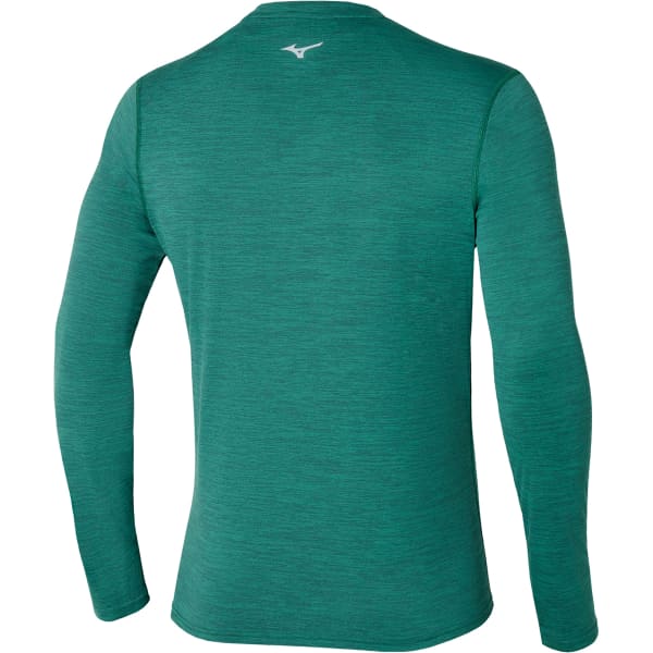 T-shirt trail MIZUNO IMPULSE CORE LS TEE EVERGREEN