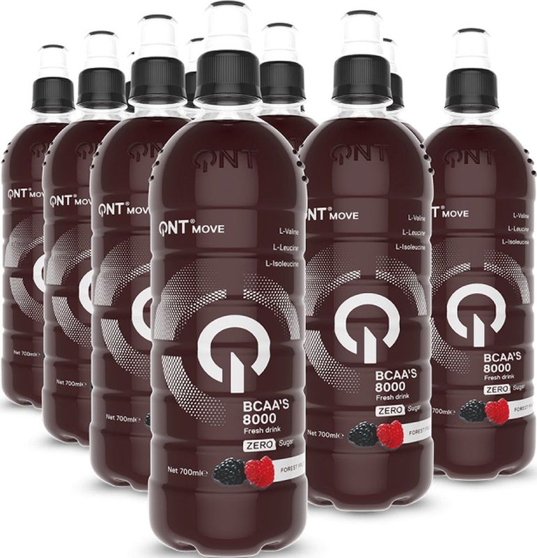 QNT BCAA 8000 - Forest Fruit (12x 700 ml)