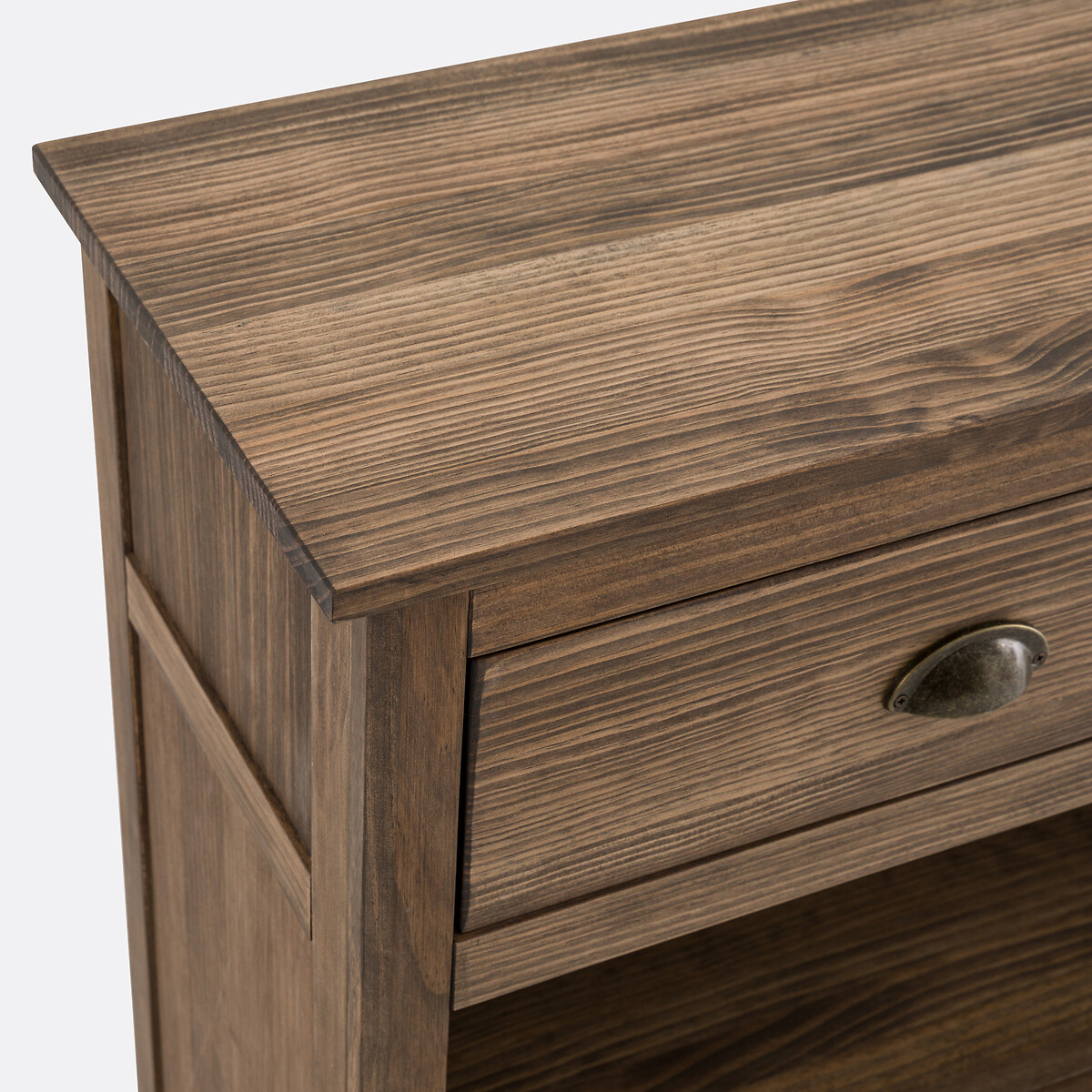 LA REDOUTE INTERIORS<br>Mesa de parede Lunja em MDF com folhagem sólida