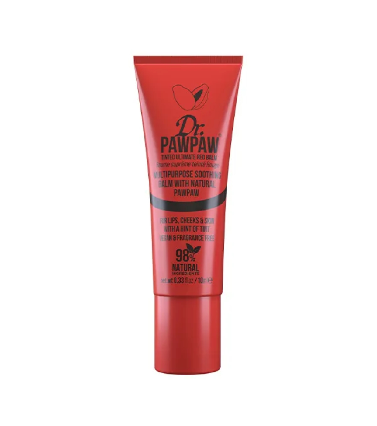 Dr. Paw Paw - Bálsamo labial colorido multifuncional - Ultimate Red
