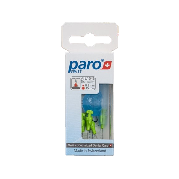 PARO Isola F<br>5 Stück, 3/7mm, fein hellgrün konisch