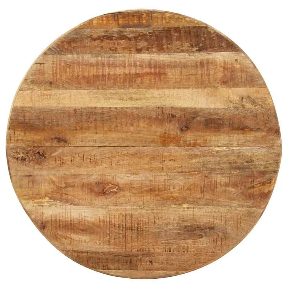 vidaXL - Eettafel - Bruin - Hout - Ø 100 x 75 cm