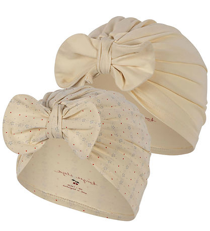 Konges Sløjd Mütze - 2er-Pack - Bambi Bunnet - Fat De Fleur/Seed
