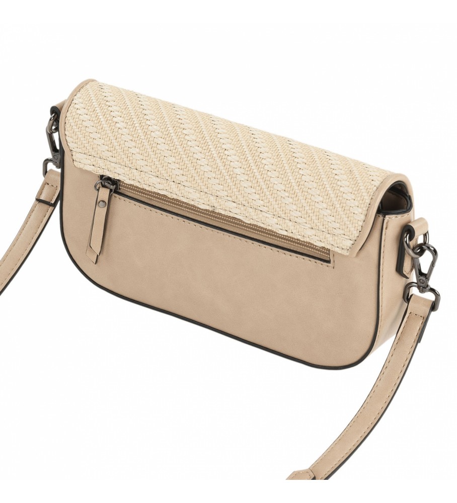 Lois Bolso Bandolera 313385 bege -24x13,5x5cm-