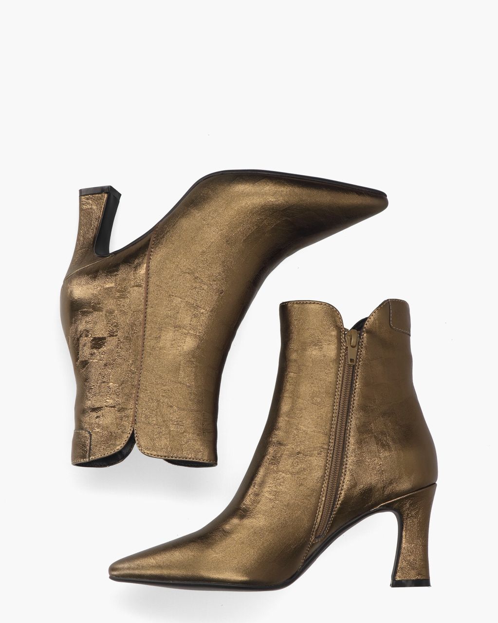 Di Lauro Sterre Brons Dames Enkelboots