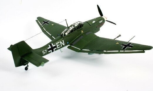 Revell - Junkers Ju87 G/D Tank Buster Modelfly Byggesæt - 04692