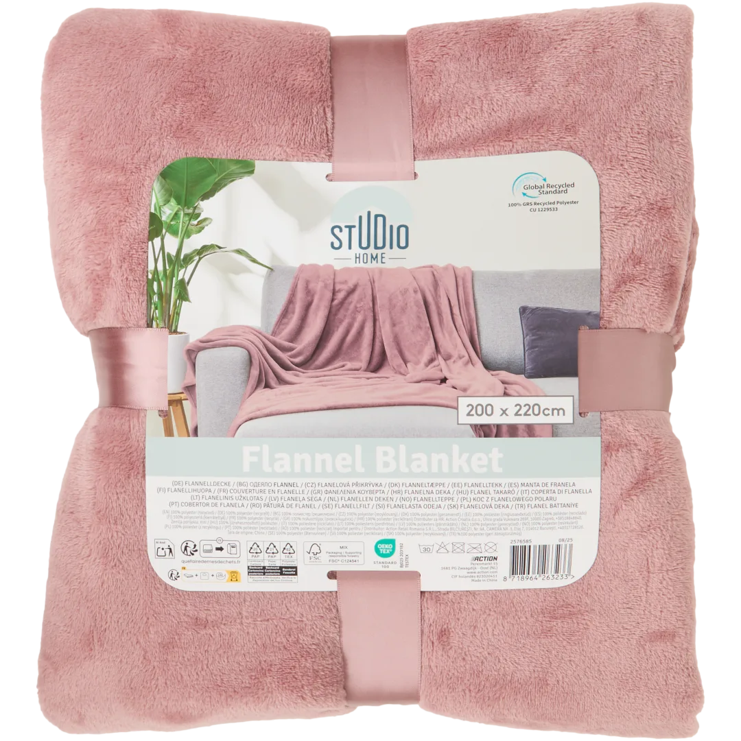 Studio Home plaid XL 200 x 220 cm | diverse kleuren