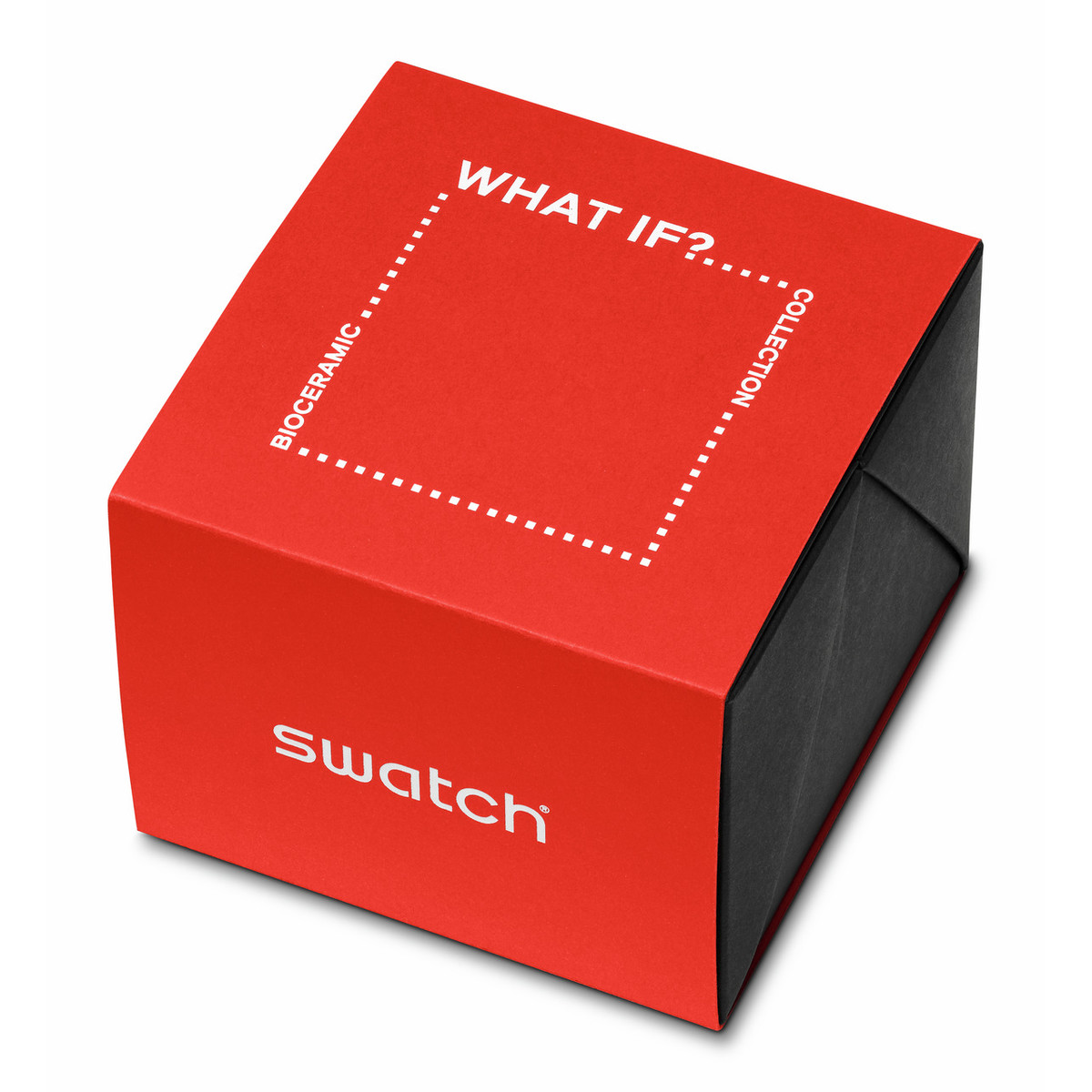 Montre SWATCH Square bioceramic What if gray? homme bracelet matériau biosourcé gris