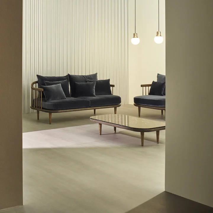 &Tradition - FLY 2-Sitzer Sofa SC2, Eiche geölt / Hot Madison (94)