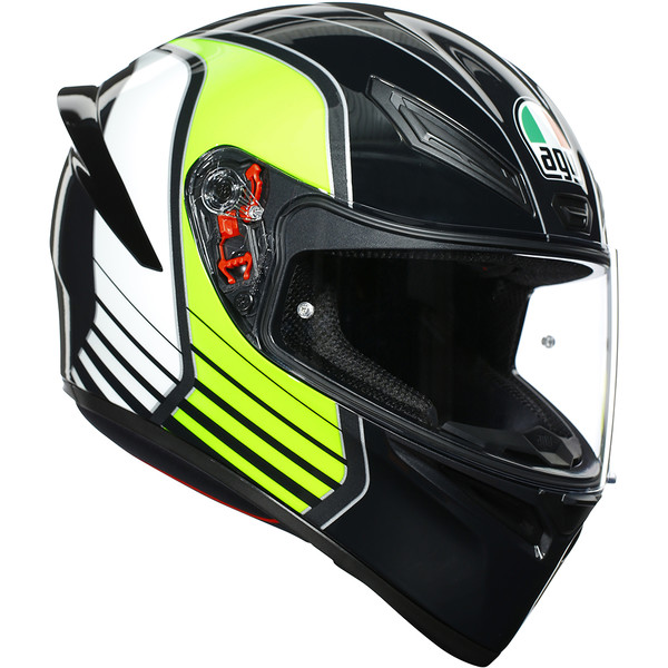 AGV - Casque K1 Power Noir / Vert / Blanc