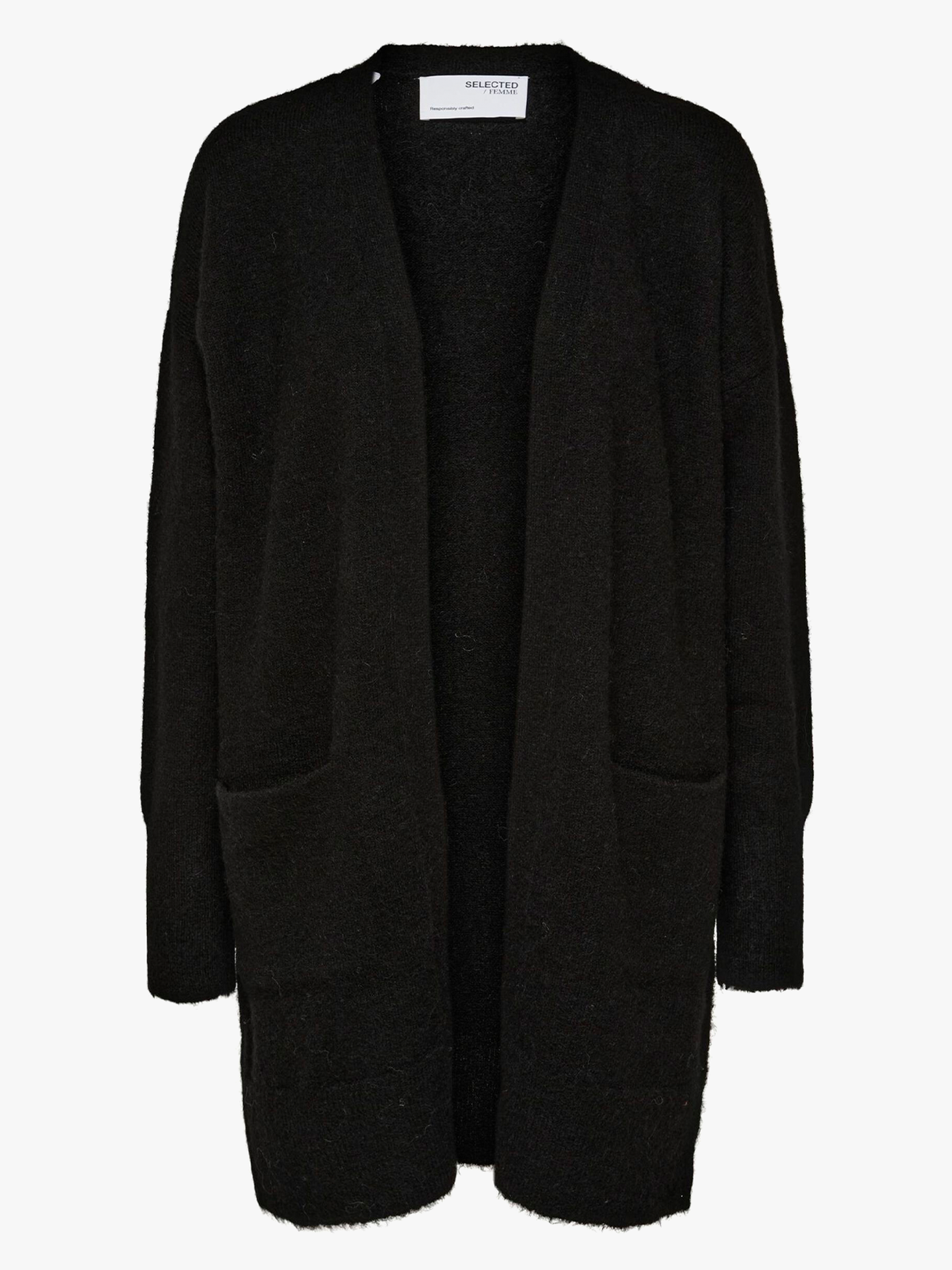 Lulu New Long Sleeve Knit Long Cardigan