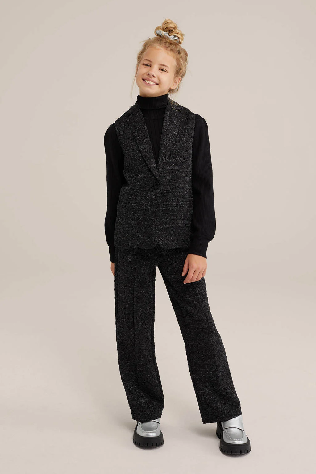 WE Fashion gilet zwart