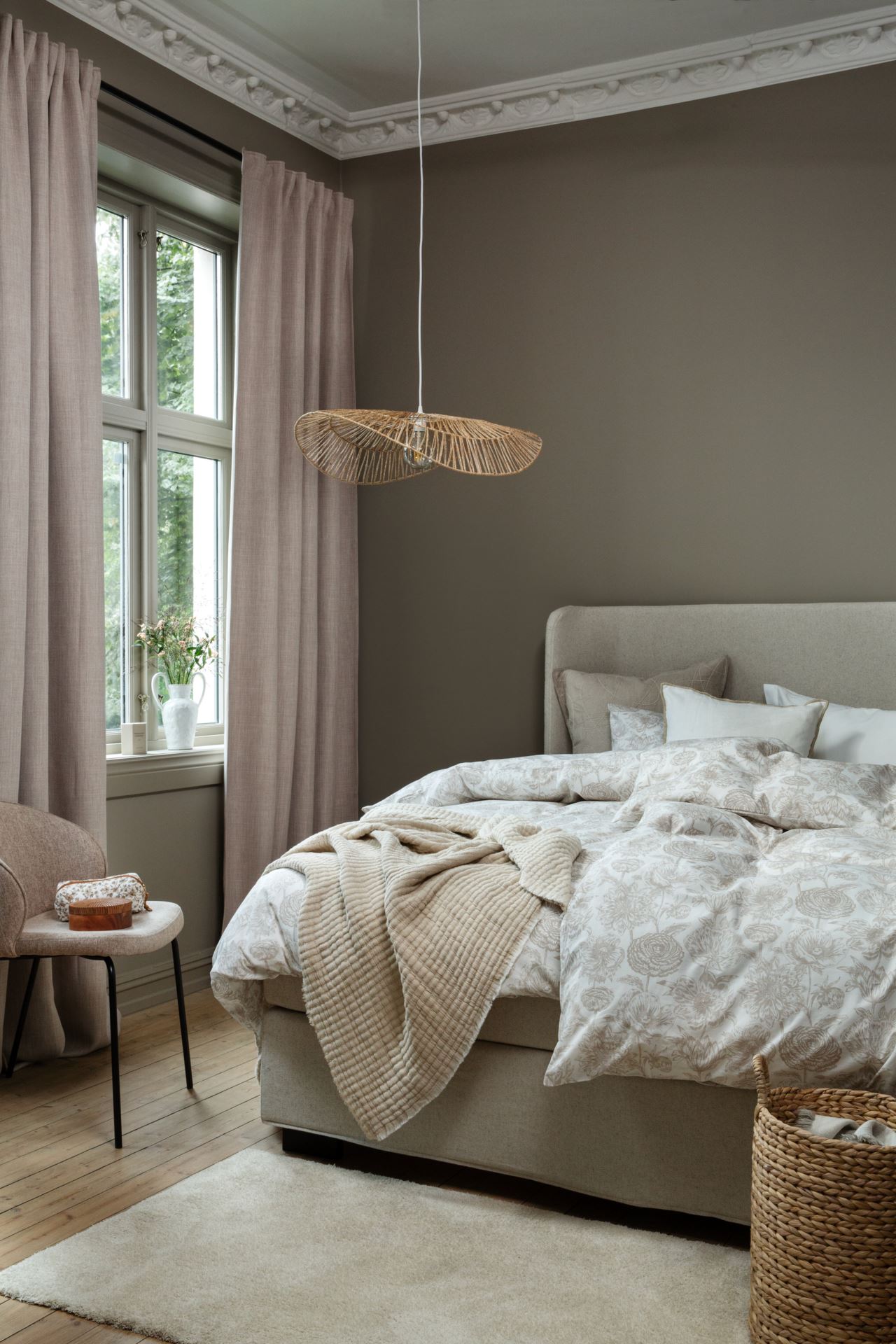 Lysdempende gardin offwhite - 140x240cm 7cm