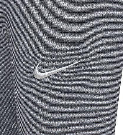 Nike Leggings - Shine - Sort/Sølver