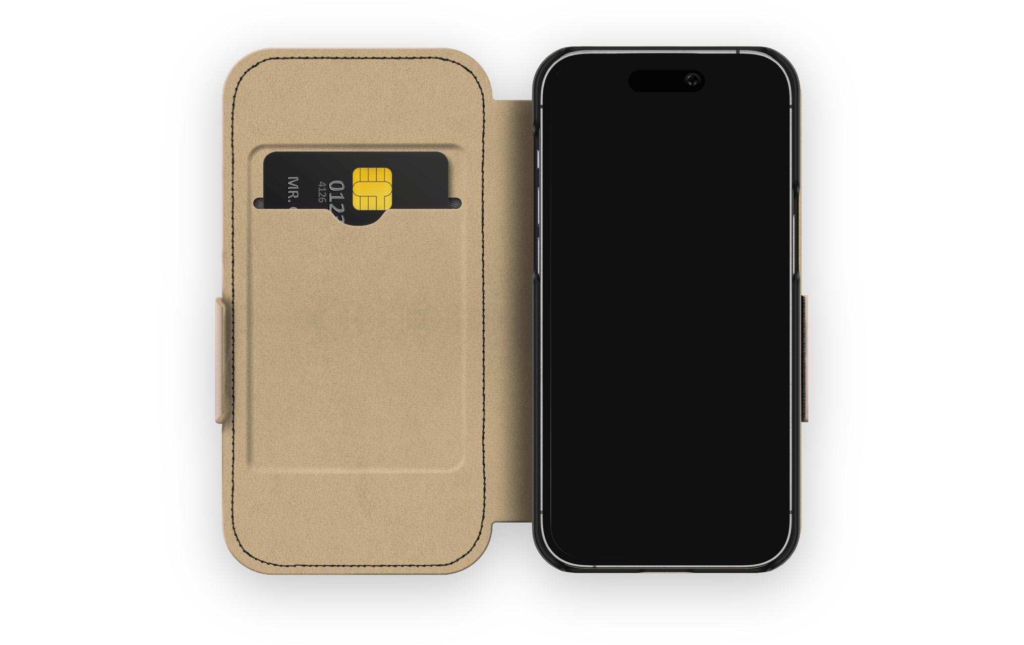 Book Cover iPhone 15 Pro Blush PinkBook Cover im für das Apple iPhone 15 Pro