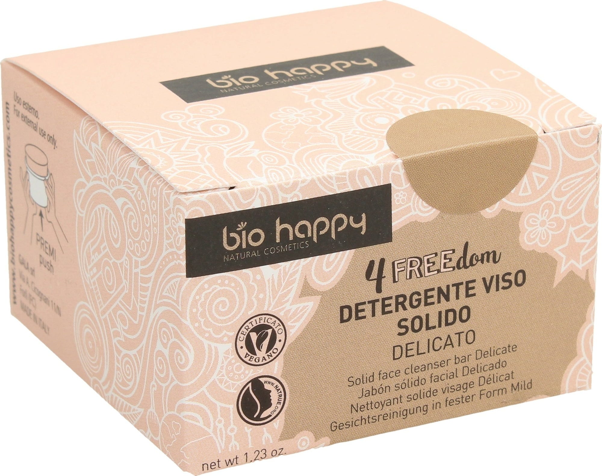 Bio Happy  4FREEdom Delicate Face Cleanser Bar, 35 g