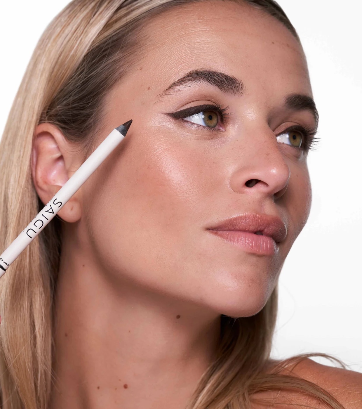 Saigu Cosmetics - Lápis de Olhos Infinity Liner - Castanho Escuro