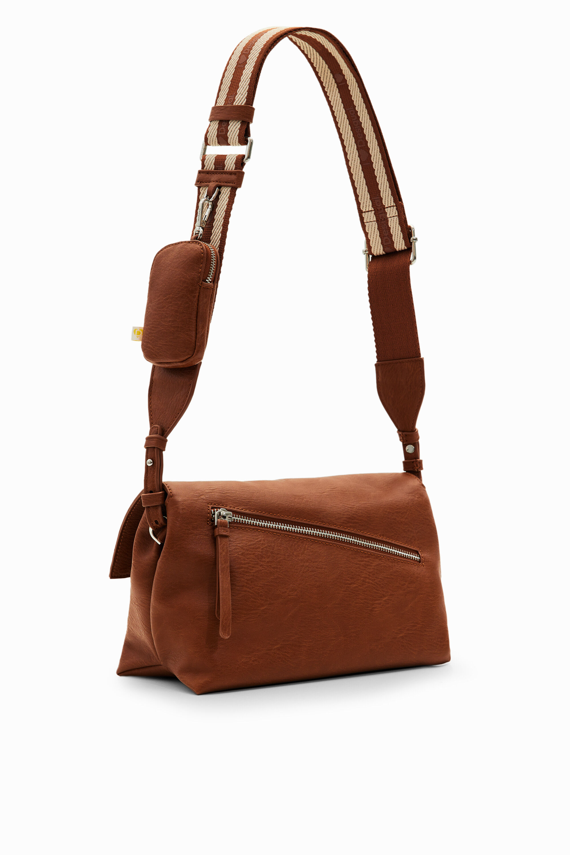 Bolsa de ombro com logotipo M