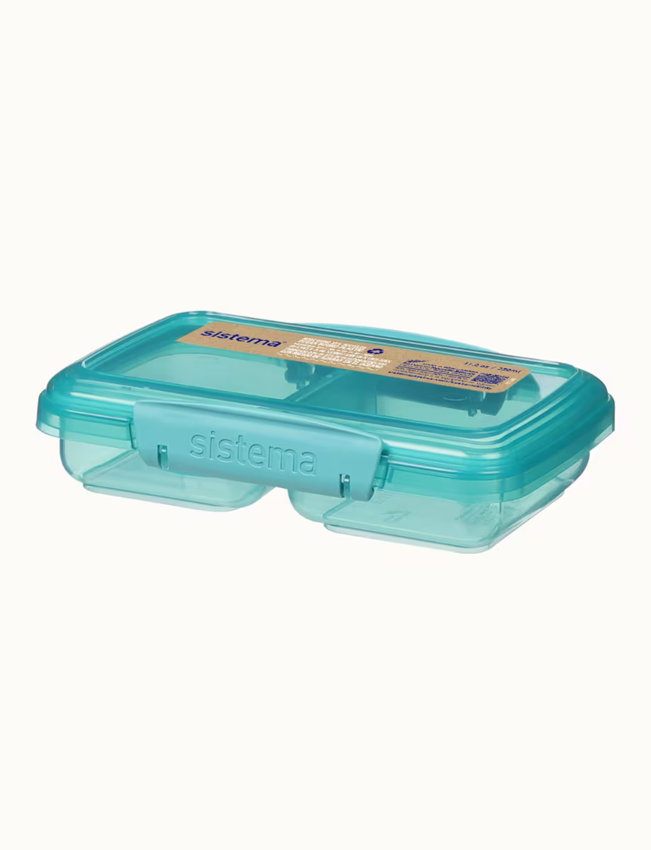 Køb Sistema To-Go Small Split Madkasse 350 ml Teal Stone
