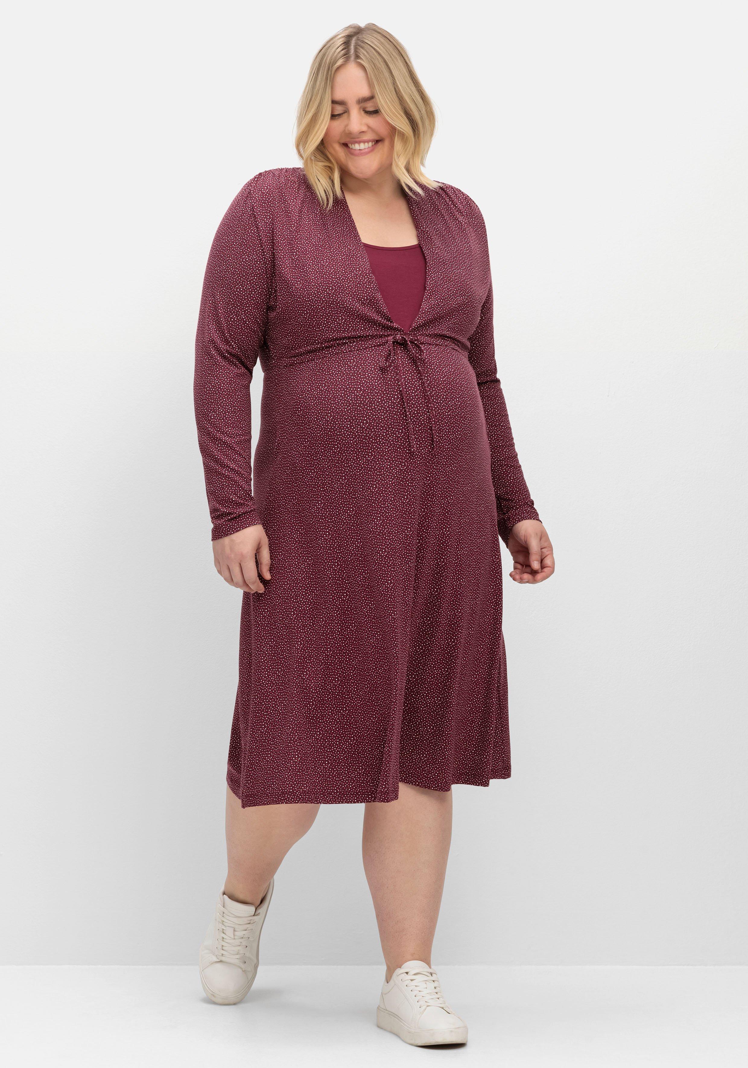 Stillkleid aus Jersey, mit Minimalprint
