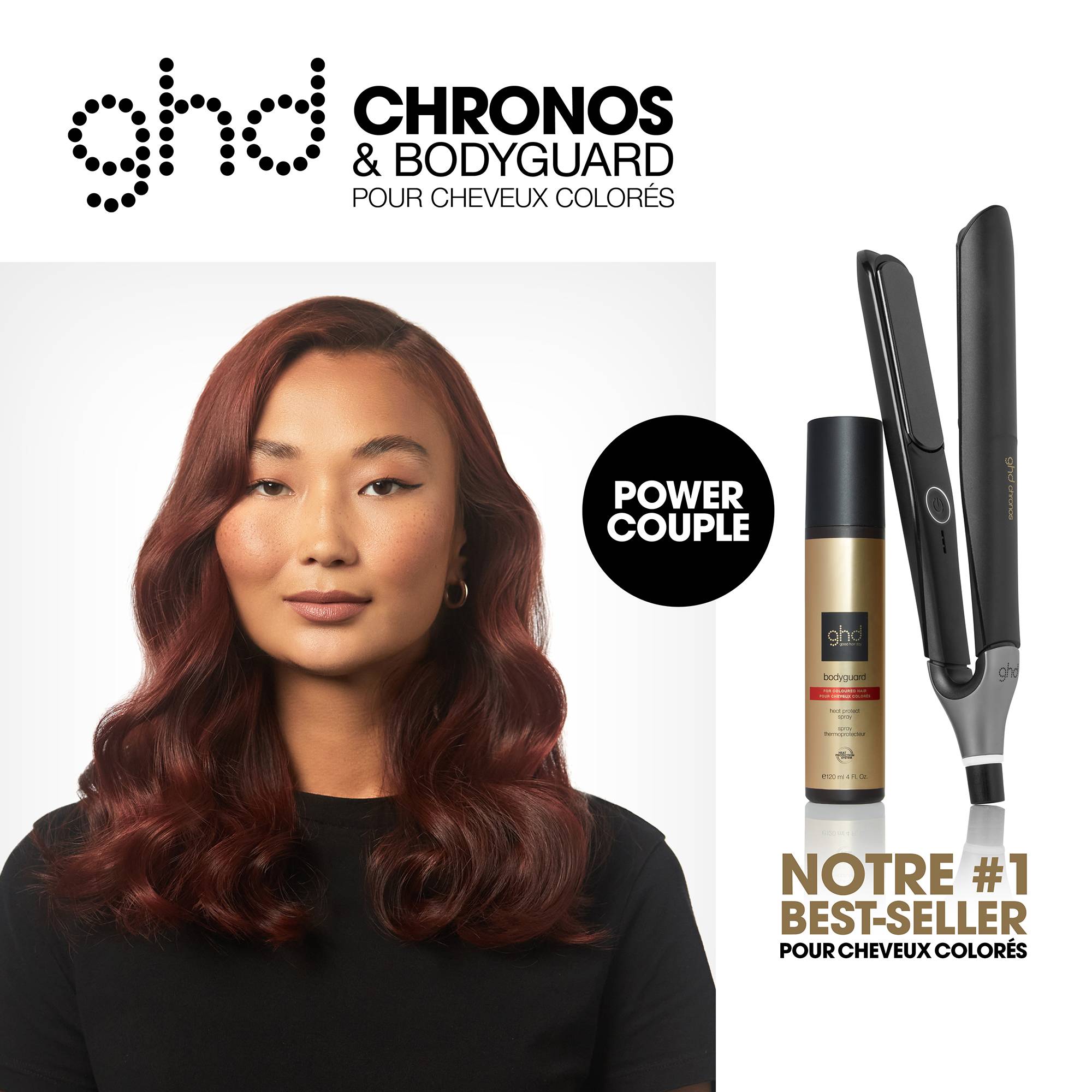 Spray thermoprotecteur Bodyguard cheveux colorés / 120ml