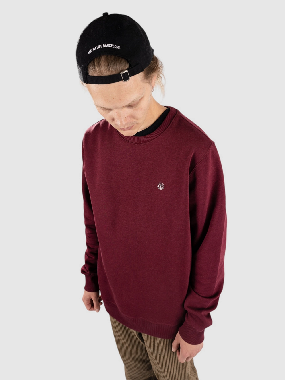 Element Cornell Classic Cr Sweater tawny port