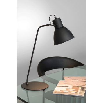 Lucide bureaulamp Shadi zwart