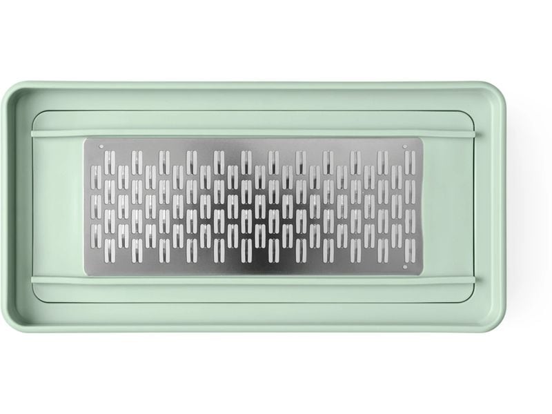 Brabantia Handreibe Tasty  5-telig, Grün/Transparent Hobel und Reibeset