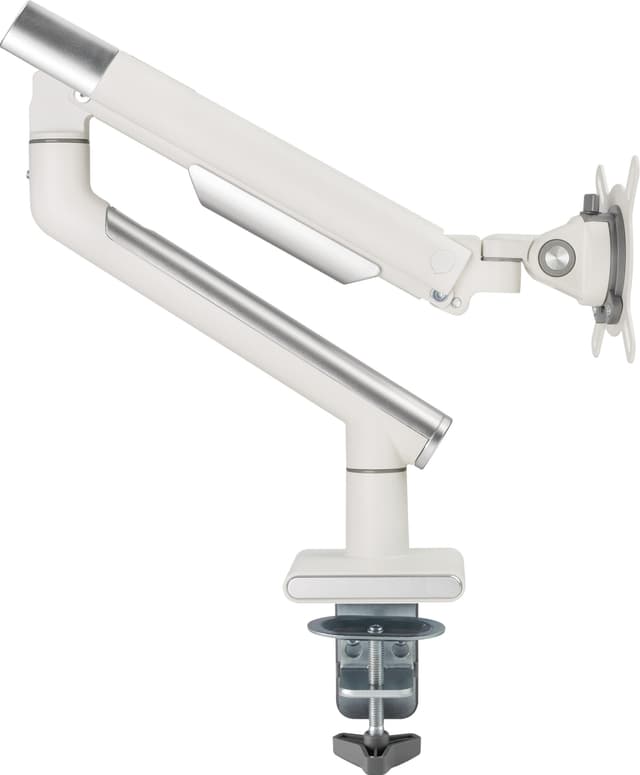 Essentials Single skærm-arm (hvid)