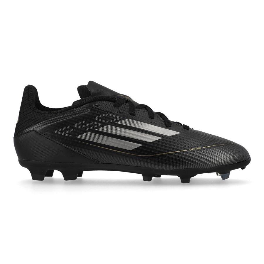 adidas F50 League FG/AG Dark Spark - Noir/Argenté/Doré Enfant