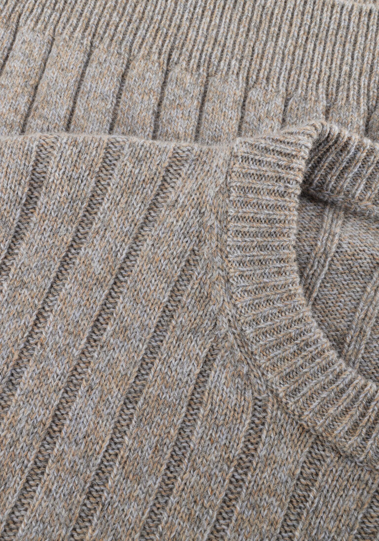 lichtgrijze lardini overshirts maglia uomo
