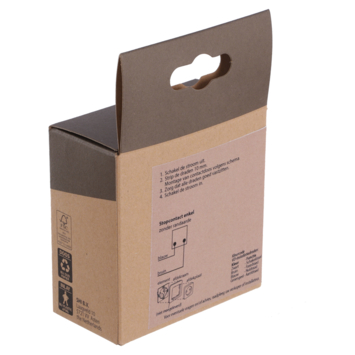 Busch-Jaeger Future Linear Enkel Stopcontact Mat Wit