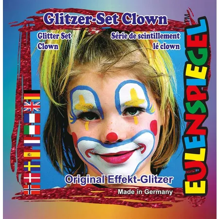Eulenspiegel Schminkset Gitzer Clown