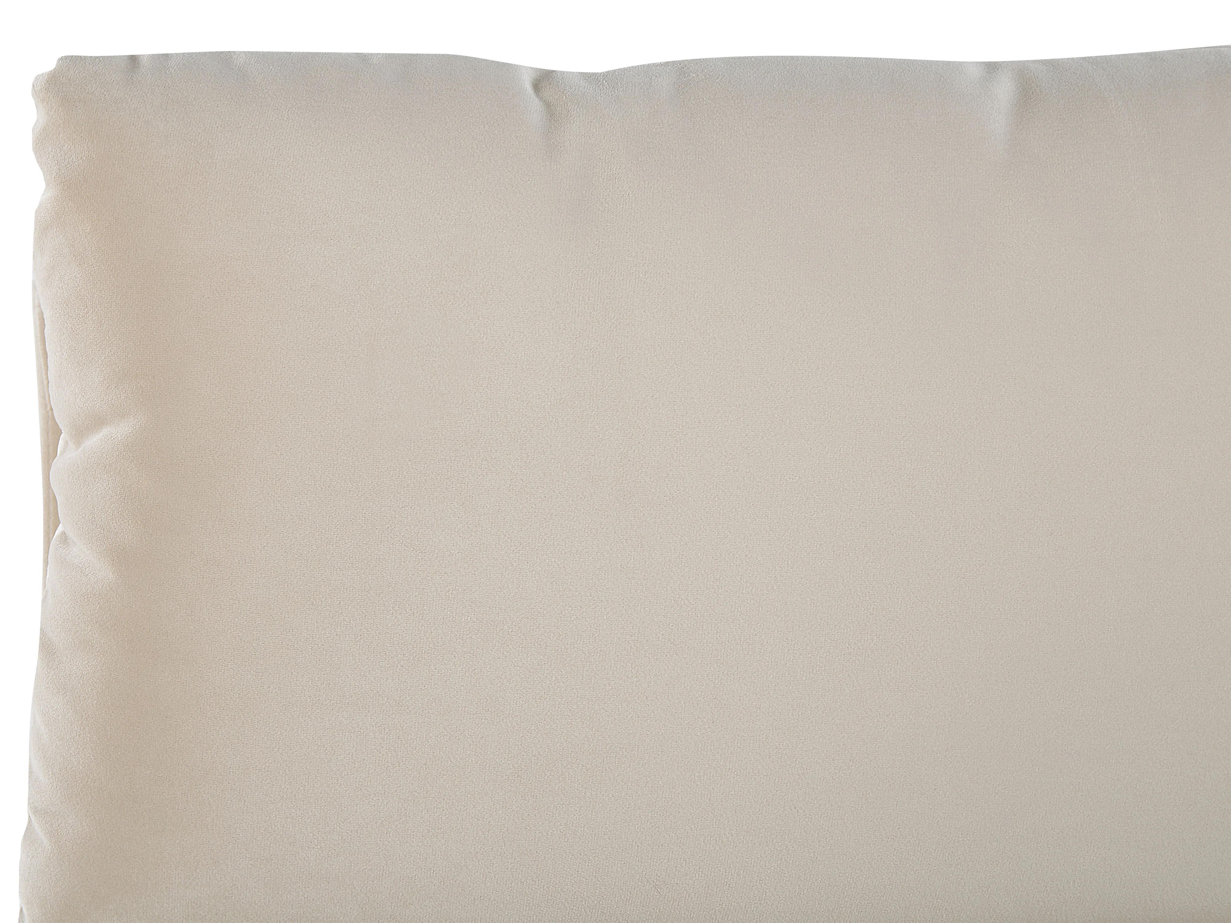 Bed met opbergruimte Fluweel BATILLY 180 x 200 cm Lichtbeige
