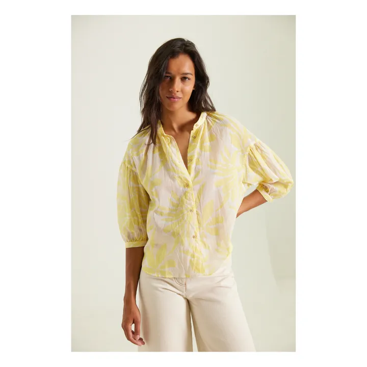 Tinsels Blouse Xander Eulalie Coton | Jaune citron